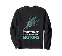 It’s Not Magic Just Math And Motors Robotics Engineer Sweatshirt