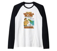 It’s Not Victoria Island Funny Vancouver Island Design Raglan Baseball Tee