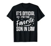 It’s Official I’m The Favorite Son-in-Law Funny T-Shirt