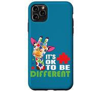 It’s OK to Be Different Giraffe Autism Awareness Parent Kids Case for iPhone 11 Pro Max