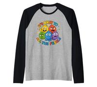 It’s Okay to Feel All the Feels Emotions Teacher Counselors Raglan Baseball Tee