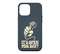 It’s Open Mic Day Comedy Music Poetry Slam Amateur Performer Case for iPhone 12 Pro Max