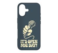 It’s Open Mic Day Comedy Music Poetry Slam Amateur Performer Case for iPhone 17