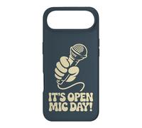 It’s Open Mic Day Comedy Music Poetry Slam Amateur Performer Case for iPhone Air