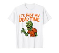 It’s Past My Dead Time Zombie Funny Halloween Costume T-Shirt