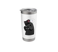 It’s Peak Funny Cat Meme Stressed Kitty, Anime Lover Stainless Steel Insulated Tumbler