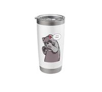 It’s Peak Funny Cat Meme Stressed Kitty, Anime Lover Stainless Steel Insulated Tumbler