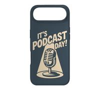 It’s Podcast Day Microphone Content Creator Show Podcaster Case for iPhone Air