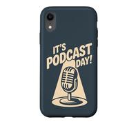 It’s Podcast Day Microphone Content Creator Show Podcaster Case for iPhone XR