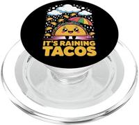 It’s Raining Tacos Cute Food Kawaii Colorful Design PopSockets PopGrip for MagSafe