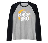 It’s Ramadan Bro Happy Fasting Islamic Crescent Moon Muslim Raglan Baseball Tee