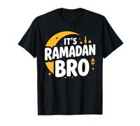 It’s Ramadan Bro Happy Fasting Islamic Crescent Moon Muslim T-Shirt