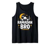 It’s Ramadan Bro Happy Fasting Islamic Crescent Moon Muslim Tank Top