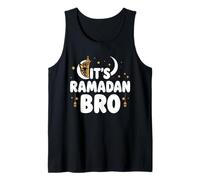It’s Ramadan Bro Happy Fasting Islamic Crescent Moon Muslim Tank Top