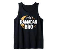 It’s Ramadan Bro Happy Fasting Islamic Crescent Moon Muslim Tank Top