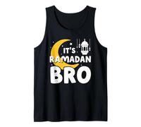 It’s Ramadan Bro Happy Fasting Islamic Crescent Moon Muslim Tank Top