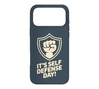 It’s Self Defense Day Personal Safety Combat Martial Arts Case for iPhone 17 Pro Max