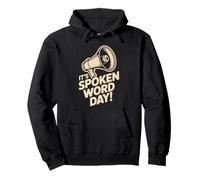 It’s Spoken Word Day Poet Performance Night Slam Poetry Pullover Hoodie