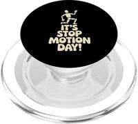 It’s Stop Motion Day Animation Film Art Filmmaker Claymation PopSockets PopGrip for MagSafe