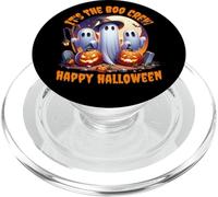 It’s The Boo Crew Happy Halloween Ghosts Design PopSockets PopGrip for MagSafe