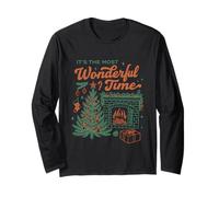 It’s The Most Wonderful Time Christmas Tree Holiday Long Sleeve T-Shirt