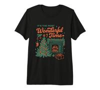 It’s The Most Wonderful Time Christmas Tree Holiday Premium T-Shirt