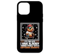 It’s Too Late I’m Already a Capybara Funny Animal Case for iPhone 12 mini
