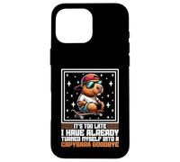 It’s Too Late I’m Already a Capybara Funny Animal Case for iPhone 16 Pro Max