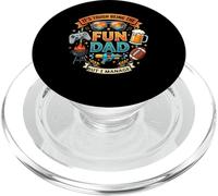 It’s Tough Being the Fun Dad Humor Design Funny Graphic PopSockets PopGrip for MagSafe