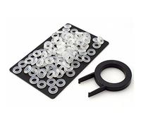 IT-Services Irro 120 Noise-Dampener O-Ring, TRANSPARENT, EXTRA LARGE (Shore 45A) incl. Keycap Puller for LED backlit Cherry MX, Corsair MX, Kailh MX and other mechanical keyboards