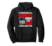 It Started Out As A Harmless Hobby Booster Packs TCG Pullover Hoodie