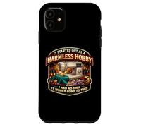 It Started Out As A Harmless Hobby Funny Quilting Sewing Case for iPhone 11