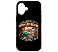 It Started Out As A Harmless Hobby Funny Quilting Sewing Case for iPhone 16
