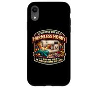 It Started Out As A Harmless Hobby Funny Quilting Sewing Case for iPhone XR