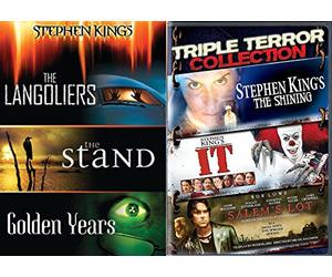 It Stephen King Collection + The Langoliers / The Stand / Golden Years / The Shining / Salem's Lot DVD set the Master of