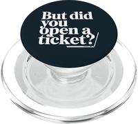 IT Support Computer | Did You Open A Ticket | Tech Support PopSockets PopGrip for MagSafe