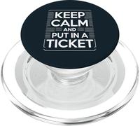 IT Support Humor | Put In A Ticket | Tech Support PopSockets PopGrip for MagSafe