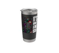IT Support Sysadmin It's Always A DNS Issue Stainless Steel Insulated Tumbler