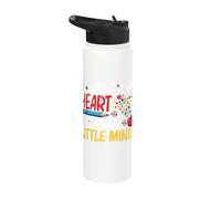 It Takes A Big Heart to Shape Little Minds Stainless Steel Insulated Water Bottle