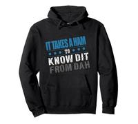 It Takes A Ham To Know Dit From Dah Funny Radio Operator Pullover Hoodie