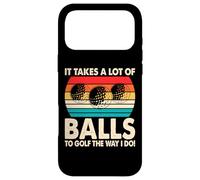 It Takes A Lot Of Balls To Golf The Way I Do Case for iPhone 17 Pro Max
