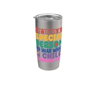 It Takes A Special Person to Hear What A Child Cannot Say Stainless Steel Insulated Tumbler