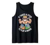 It Takes A Stud To Flip A House Flipping An Investor Flipper Tank Top