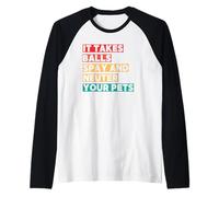 It Takes Balls Spay and Neuter Your Pets Raglan Baseball Tee