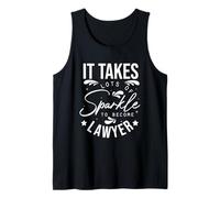 It Takes Lots of Sparkle to Become a Lawyer Design Tank Top