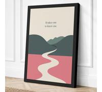 It Takes One to Know One Canvas Wall Art Print 30x20 Inch