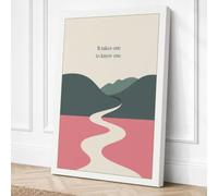 It Takes One to Know One Canvas Wall Art Print 36x24 Inch