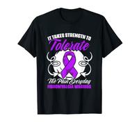 It Takes Strength - Fibro Fibromyalgia Survivor Fibromyalgia T-Shirt