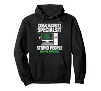 IT Tech Programmer Hacking Employed Hacker Cybersecurity Pullover Hoodie