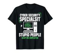 IT Tech Programmer Hacking Employed Hacker Cybersecurity T-Shirt
